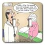 Rich Diesslins Funny Animals Cartoons - A Pig Is Still A Pig After Cosmetic Surgery - Light Switch Covers - double toggle switch