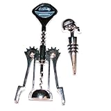 Motorhead Products NFL 2-Piece Cork Screw with Seahawks Logo and Helmet Shaped Bottle Stopper