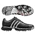 Adidas 2009 Men's Powerband 2.0 Golf Shoe - Black/Black/Metallic Silver - 737855