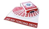 Red Bicycle One Way Forcing Deck with Easy to Learn Illustrated Instructions