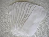 Easy Peasy Fleece Liners Pack 10 White Microfleece