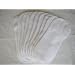 Easy Peasy Fleece Liners Pack 10 White Microfleece
