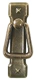 Buy 2-1 4 CTC Mission Ring Handle W Backplate - German Bronze by Top Knobs