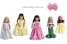 Set of 5 Princess 18 inch Doll Clothes w/ Free Bow for American Girl: Cinderella, Sleeping Beauty, Belle, Ariel, Snow White