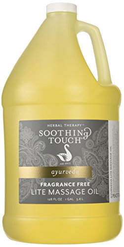 Soothing Touch Fragrance Free Lite Massage Oil - Gallon