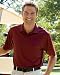 Men's Diamond Jacquard Performance Golf Polo