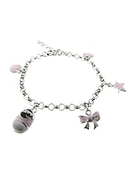 Phil Lander - Children - Silver Charms Bracelet - Sterling Silver - 5.7 Gr - 17cm