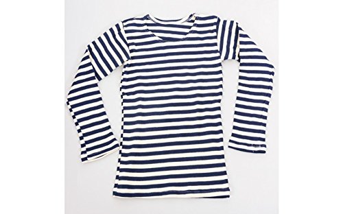 Kids' Long-sleeved Telnyashka Russian Navy Striped Shirt( 3 Years)