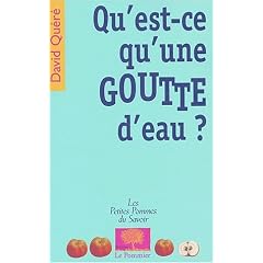 Qu'est-ce qu'une goutte d'eau ?
