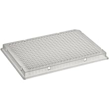 Corning 3680 Polystyrene Flat Bottom 384 Well Microplate, With Lid, Not Treated (Case of 100)