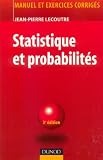 Revue Dunod  / Statistique et probabilités : Manuel et exrecices corrigés