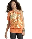 Rocawear - Rocawear One-Shoulder Metallic-Print Tunic