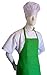Green Apron Kids Children Fits 7-12 Yrs 19x28