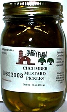 Mustard Pickles by Barry Farm