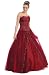 Ball Gown Formal Prom Strapless Wedding Dress #2665