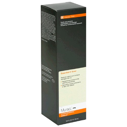 Murad Environmental Shield Essential-C Toner, 1: Clean/Tone, Packaging May Vary, 6 fl oz (150 ml) Murad Environmental Shield Essential-C Toner, 1: Clean/Tone, Packaging May Vary, 6 fl oz (150 ml)