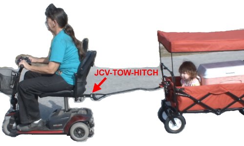 A better basket alternative is a JCV tow hitchTM for towing & pulling wagons, carts, groceries, children, pets and trailers effortlessly behind electric scooters and you can to. On Sale