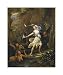 Circe Transforming Scylla by Eglon Hendrick Van Der Neer. Size 12.83 inches width by 15.97 inches height. High Quality Art Poster Print