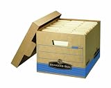 Fellowes Bankers Box Recycled Letter/Legal Stor/File Storage Box 12 Pack (12770)