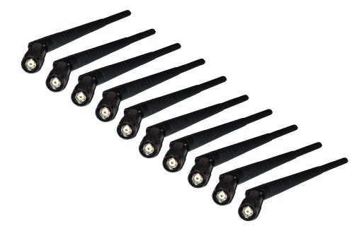 Super Power Supply® 10 x 2dBi Wireless 2.4GHz 5GHz Dual Band WiFi Antenna RP-TNC Linksys Cisco Aironet Proxim Stratum Tranzeo WRT54G WRT54GL WRT54GS WAP54G WRT54G-TM BEFW11S4 871W-G-E-K9 877W-G-A-K9 Air-AP1252AG-A-K9 AIR-ANT5959 HGA7T 1200 MP Wi-LAN AWE TR-600c TR-660 Save 42% Super Power Supply® 10 x 2dBi Wireless 2.4GHz 5GHz Dual Band WiFi Antenna RP-TNC Linksys Cisco Aironet Proxim Stratum Tranzeo WRT54G WRT54GL WRT54GS WAP54G WRT54G-TM BEFW11S4 871W-G-E-K9 877W-G-A-K9 Air-AP1252AG-A-K9 AIR-ANT5959 HGA7T 1200 MP Wi-LAN AWE TR-600c TR-660