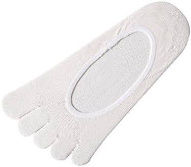 Women's 5 Fingers Soft Comfortable Spun Silk Toe Socks