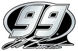 Jeff Burton Silver Auto / Truck Emblem