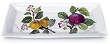 Portmeirion Pomona Earthenware 12 x 5-1/2-Inch Sandwich Tray