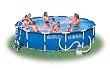Intex 15 ft x 36 in Metal Frame Swimming Pool Set - Complete Pool Set