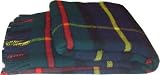 Outdoor Living : Jura Tartan Knee Rug in Hunting Mcloed with blanket stitch edging