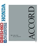 2008 2009 HONDA ACCORD Shop Service Repair Manual CD