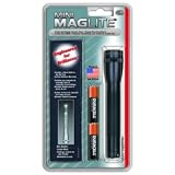 MINI MAGLITE M2A01H AA Flashlight and Holster Combo Pack, Black