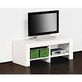 8046 - TV-Teil Fernseh-Tisch Lowboard, in wei�
