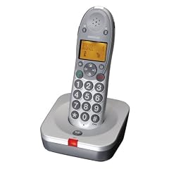 Audioline Big Tel 100 Telefon  gro�e Tasten und augenfreundlichem Display silber