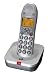 Audioline Big Tel 100 Telefon  gro�e Tasten und augenfreundlichem Display silber
