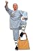 Shaolin Monk Robe - Gray - Medium