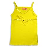 Haven Girl - Girls Ribbed V-Neck Tank, Yellow