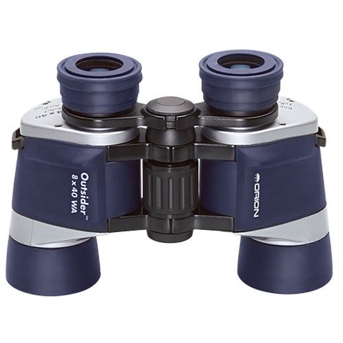 Orion Outsider Binoculars 8 x 40 WA wide angle porro dark blue