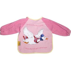 Beatrix Potter Jemima Puddleduck Sleeved Bib