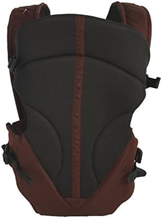 YIBOOBABY Ergonomic Comfortable Cotton Swift Soft Baby Carrier For Infant - Black Coffee