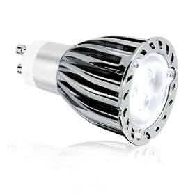 Aurora 6W GU10 Ultra Bright LED Light Bulbs Warm White 3000k 50W Equivalent (Higher Quality than other 6W LED GU10 Energy Saving Lamps)
