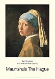 ヨハネス・フェルメール（Johannes Vermeer)真珠の耳飾りの少女　ポスター