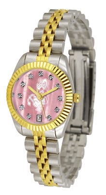 Navy Midshipmen NCAA Womens Executive Mother-Of-Pearl Watch