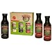 Gourmet Food : Big Acres Hot & Spicy Barbeque Sauce and Teriyaki Marinade Gift Pack, Set of 3