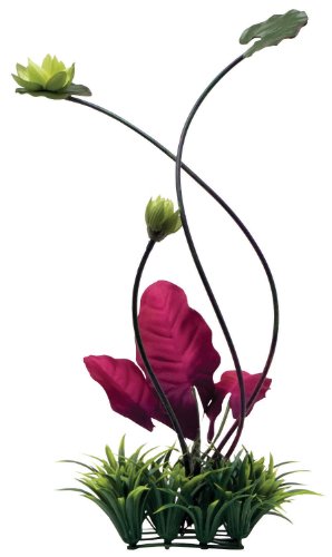 Fluval Chi Lily Pad and Plant Grass Aquarium Ornament