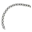 Polished Stainless Steel Necklace - 20 Inches