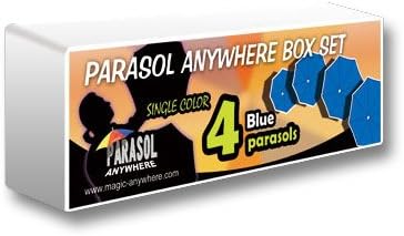Parasol Box Set (4 Parasols, BLUE)