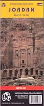 Jordan Map by ITMB (Travel Reference Map)