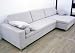 Timo Modern Microfiber Sectional Sofa (Couch) Set