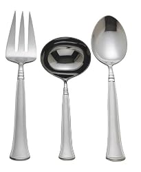 Reed & Barton Sylvan Matte 3-Piece Stainless Steel Serve Set