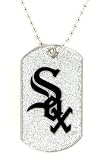 Chicago White Sox - MLB Glitter Dog Tag Necklace
